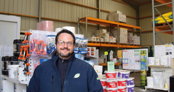 Olivier Julliot, responsable de magasin