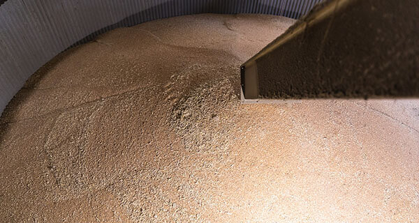 conservation des grains en silo