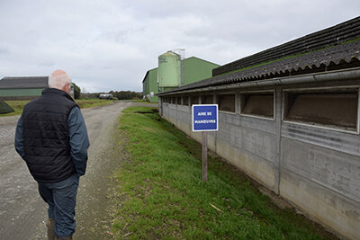 Signalisation de l'aire de manoeuvre