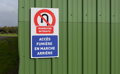 Signalisation manoeuvre interdite