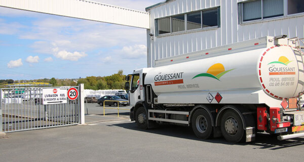 camion de livraison énergie